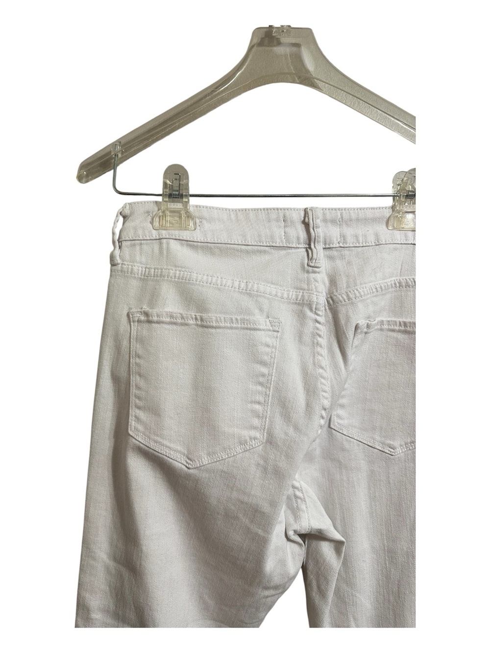 NEW DEAR JOHN DENIM Jaxtyn Highrise Bootcut Jeans In Optic White Size 29 - Picture 2 of 10